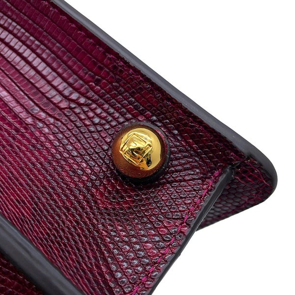 フェンディ ハンドバッグ ピーカブー アイシーユー ISeeU プチ リザード 8BN335 FENDI 2way