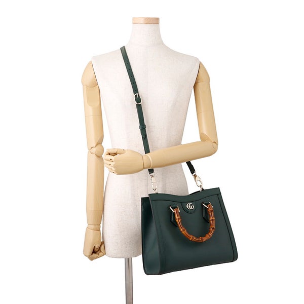 グッチ ハンドバッグ ダイアナ バンブー トート ミディアム 853226 GUCCI 2way