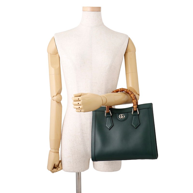 グッチ ハンドバッグ ダイアナ バンブー トート ミディアム 853226 GUCCI 2way