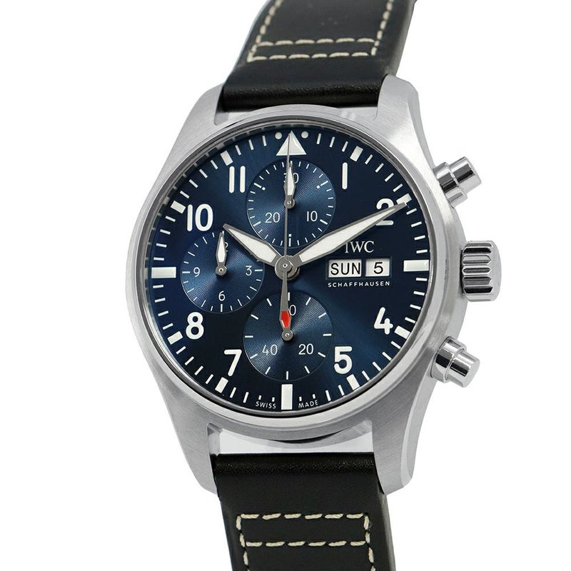 IWC パイロットウォッチ クロノグラフ IW388101 IWC 腕時計 ブルー文字盤