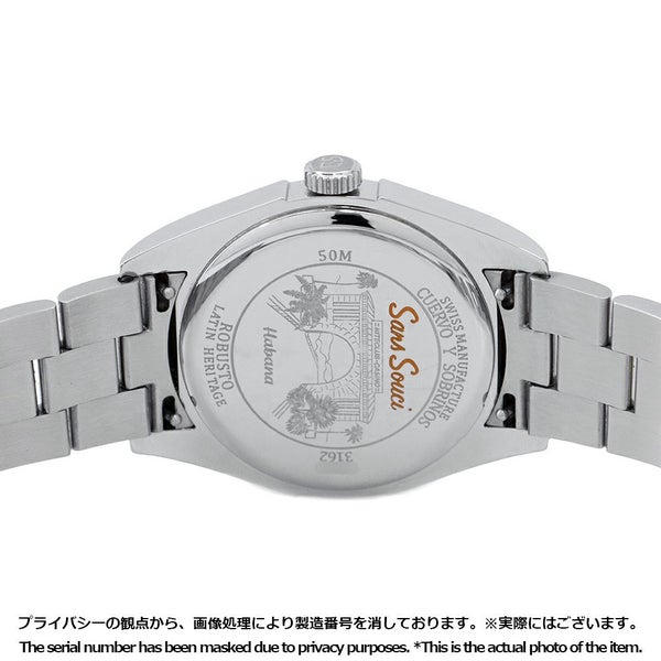 クエルボ・イ・ソブリノス ロブスト 3162B-1B Cuervo y Sobrinos 腕時計 ブルー文字盤