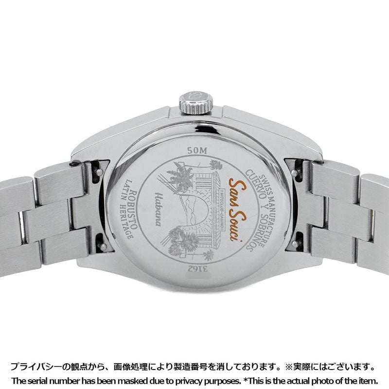 クエルボ・イ・ソブリノス ロブスト 3162B-1B Cuervo y Sobrinos 腕時計 ブルー文字盤