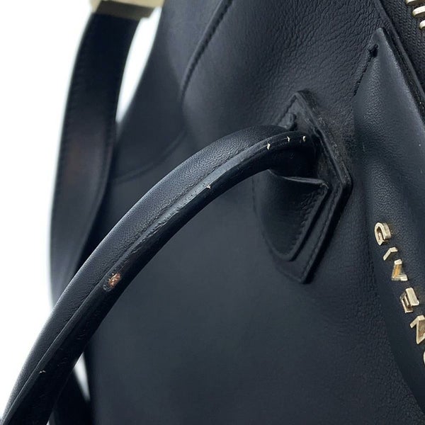 ジバンシー ハンドバッグ アンティゴナ レザー GIVENCHY 2wayショルダーバッグ 黒