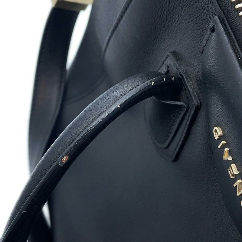 ジバンシー ハンドバッグ アンティゴナ レザー GIVENCHY 2wayショルダーバッグ 黒