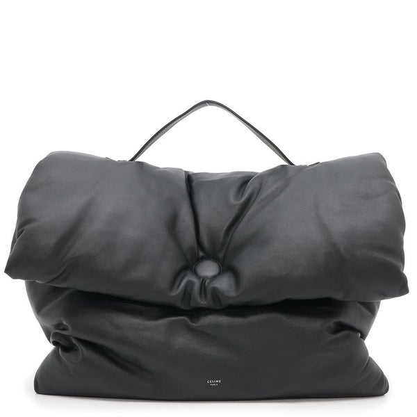 セリーヌ ハンドバッグ ピローバッグ レザー CELINE バッグ 黒