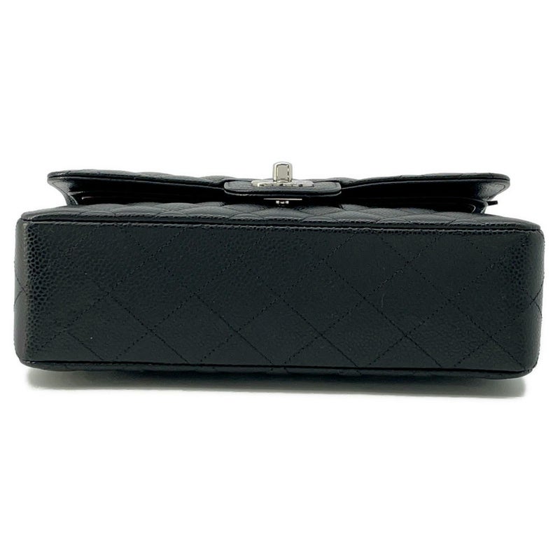 シャネル チェーンショルダーバッグ マトラッセ23 ココマーク ダブルチェーン キャビアスキン A01113 CHANEL バッグ 黒