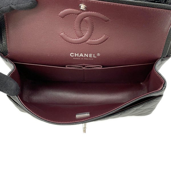 シャネル チェーンショルダーバッグ マトラッセ23 ココマーク ダブルチェーン キャビアスキン A01113 CHANEL バッグ 黒