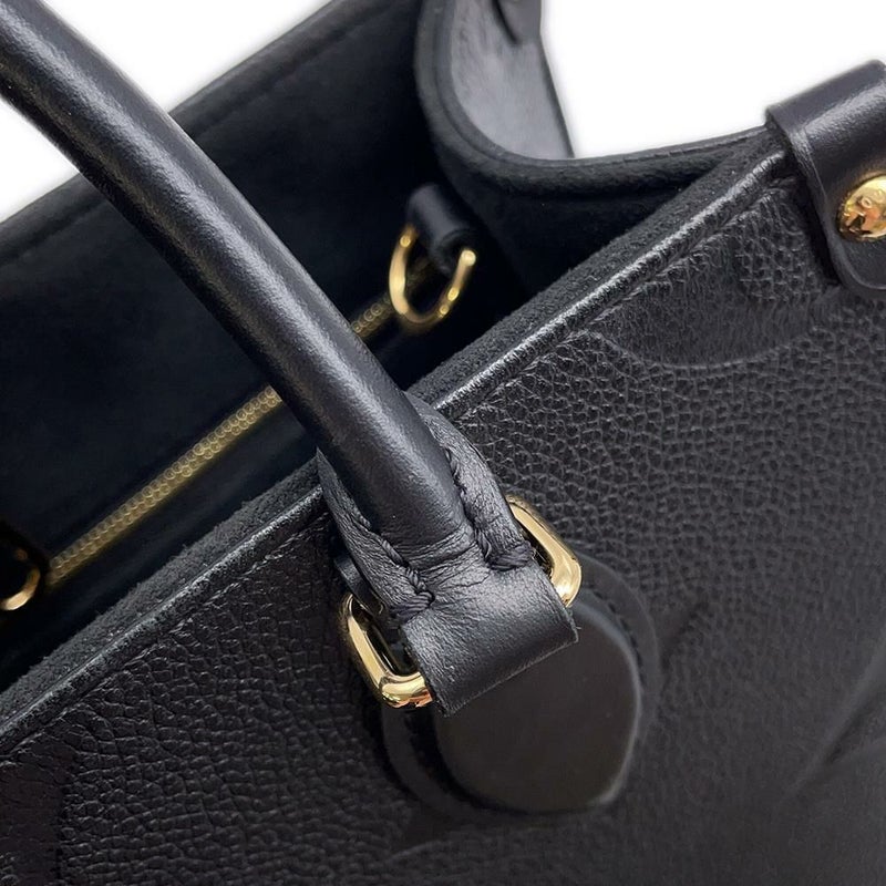 ルイヴィトン トートバッグ オンザゴー PM モノグラム アンプラント M45653 LOUIS VUITTON 2wayショルダー 黒