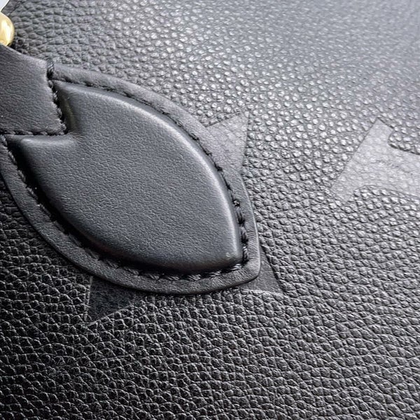 ルイヴィトン トートバッグ オンザゴー PM モノグラム アンプラント M45653 LOUIS VUITTON 2wayショルダー 黒