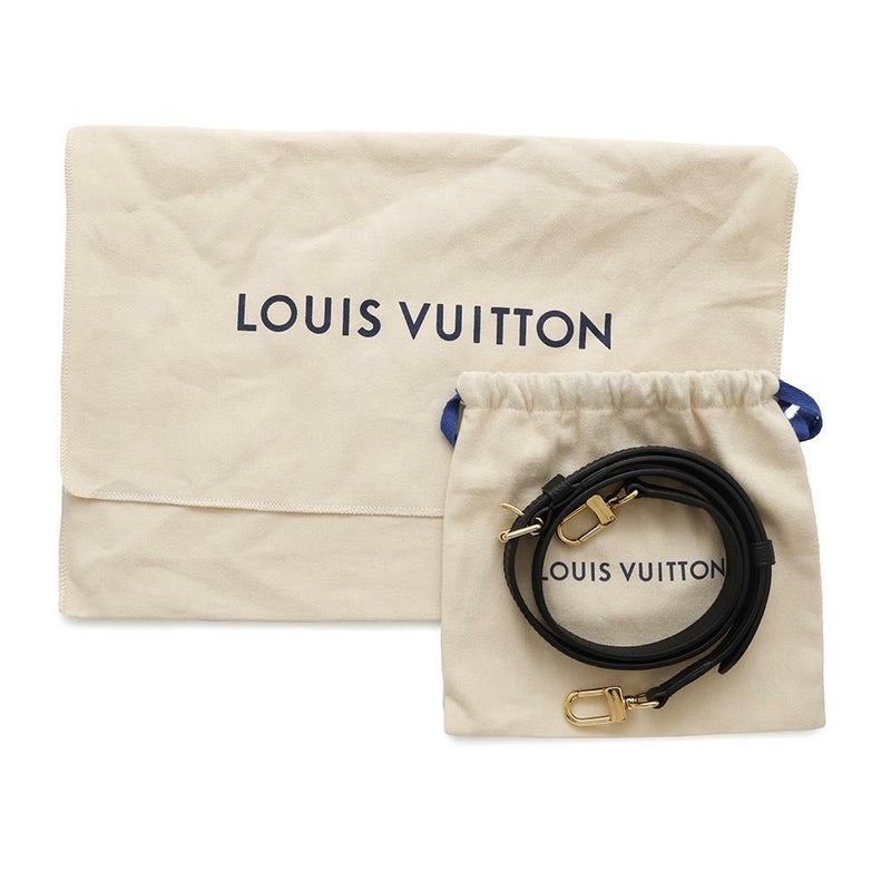 ルイヴィトン トートバッグ オンザゴー PM モノグラム アンプラント M45653 LOUIS VUITTON 2wayショルダー 黒