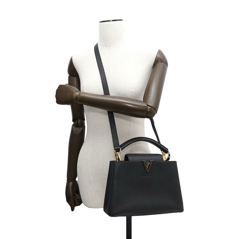 ルイヴィトン ハンドバッグ トリヨンレザー カプシーヌBB M94755 LOUIS VUITTON 2wayショルダーバッグ ブラック 黒