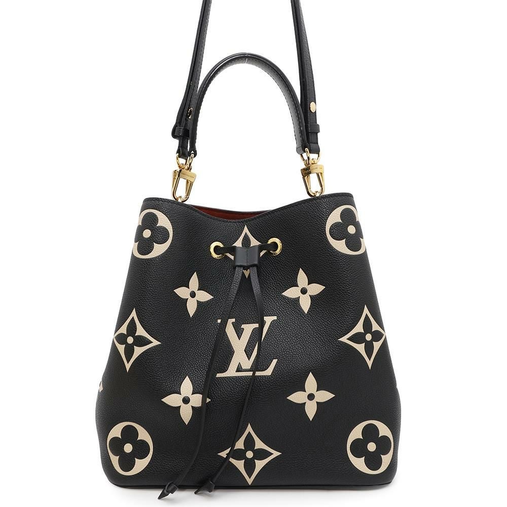 LOUIS VUITTON ハンドバッグ ネオノエMM M45497~~ ルイヴィトン ショルダーバッグ バイカラーモノグラム・アンプラント
