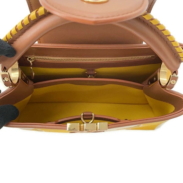 ルイヴィトン ハンドバッグ カプシーヌBB レザー キャンバス M57651 LOUIS VUITTON ショルダーバッグ