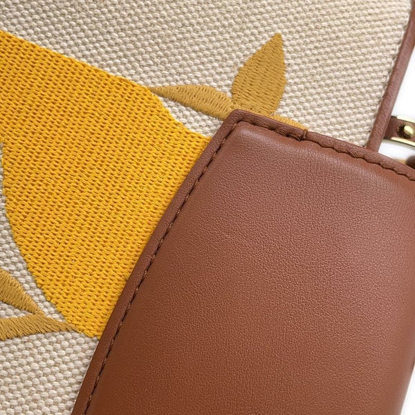 ルイヴィトン ハンドバッグ カプシーヌBB レザー キャンバス M57651 LOUIS VUITTON ショルダーバッグ