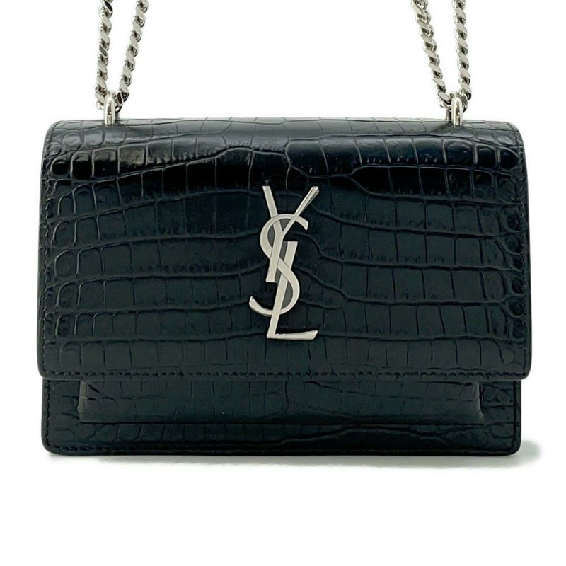 サンローランパリ チェーンウォレット サンセット 452157 SAINT LAURENT PARIS YSL 黒 財布