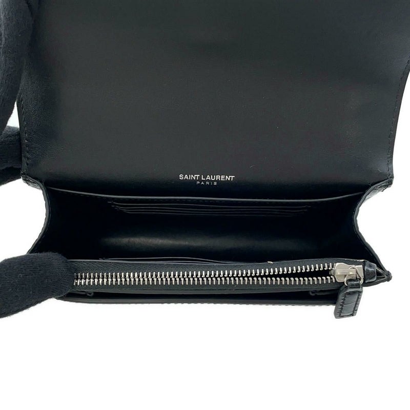サンローランパリ チェーンウォレット サンセット 452157 SAINT LAURENT PARIS YSL 黒 財布