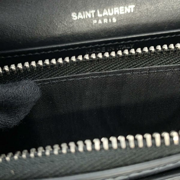 サンローランパリ チェーンウォレット サンセット 452157 SAINT LAURENT PARIS YSL 黒 財布