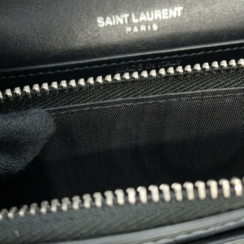サンローランパリ チェーンウォレット サンセット 452157 SAINT LAURENT PARIS YSL 黒 財布