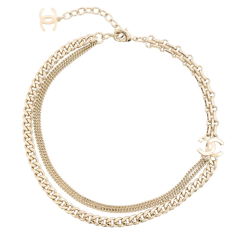 シャネル ネックレス ココマーク ラインストーン B25 K ABG553 CHANEL アクセサリー