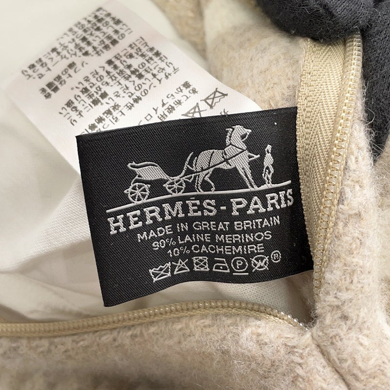 エルメス クッション アヴァロンIII ピロー PM ウール カシミヤ HERMES インテリア