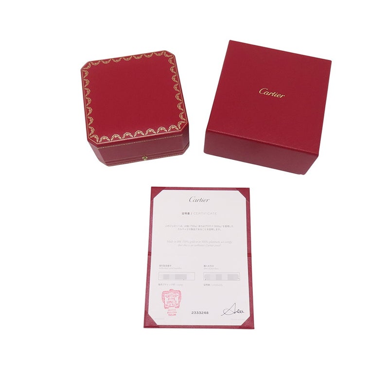 カルティエ ブレスレット ジュスト アン クル SM スモールモデル ダイヤモンド 20P 計0.18ct K18YG サイズ16 B6066116 Cartier