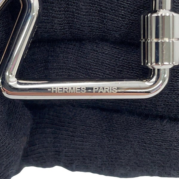 エルメス キーホルダー シュバル Cheval シルバー金具 HERMES キーリング