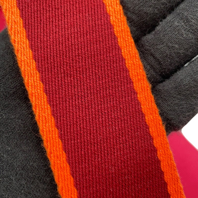 エルメス ポーチ ブリッド・ア・ブラックGM ハイビスカス/シルバー金具 キャンバス HERMES バッグ 小物入れ