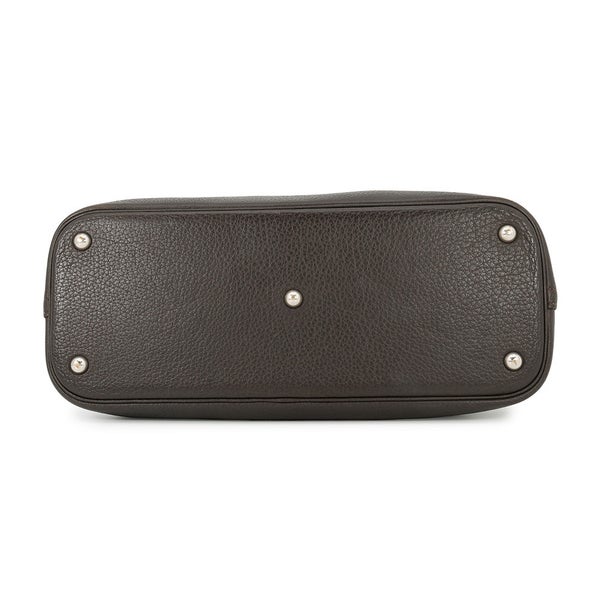 エルメス ハンドバッグ ボリード35 カカオ/シルバー金具 トリヨンクレマンス □H刻印 2wayショルダーバッグ
