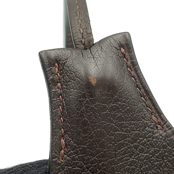 エルメス ハンドバッグ ボリード35 カカオ/シルバー金具 トリヨンクレマンス □H刻印 2wayショルダーバッグ