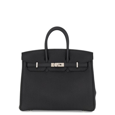 Hermès Birkin 25 Black Togo Palladium
