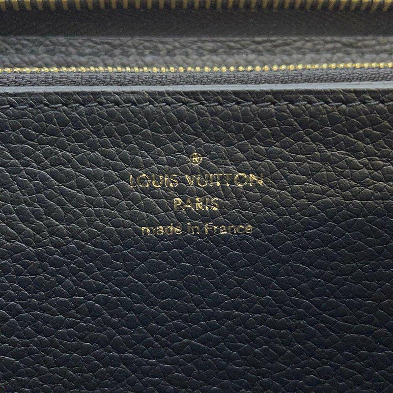 ルイヴィトン 長財布 モノグラム・アンプラント LVクラフティ ジッピー・ウォレット M69727 黒
