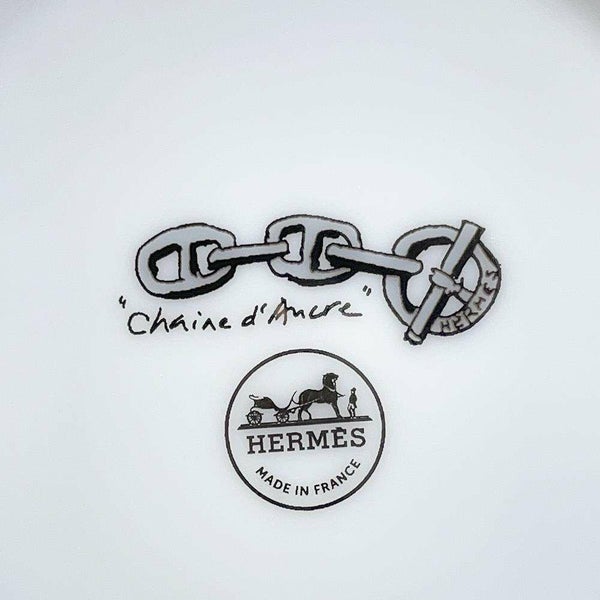 エルメス マグカップ シェーヌダンクル 300ml 陶器 HERMES 食器 ギフト 白