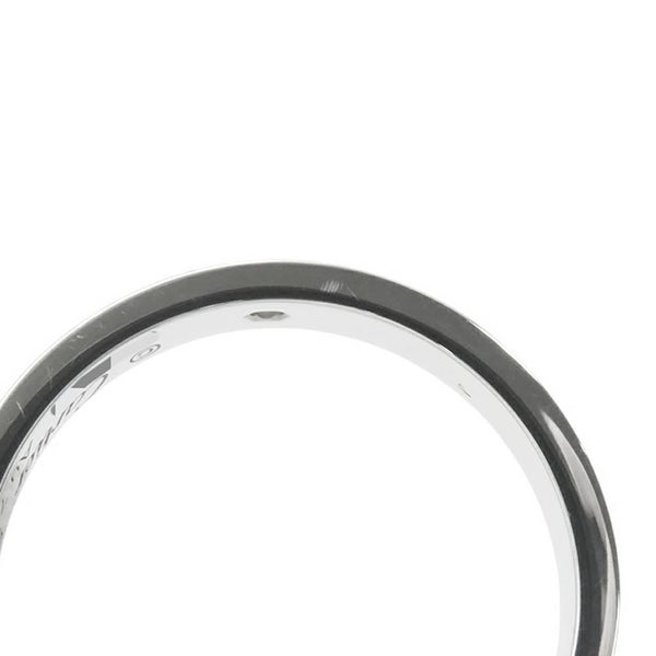 カルティエ リング ミニ ラブリング SM K18WG ダイヤモンド 1P 0.02ct リングサイズ54 B4050500 Cartier 指輪