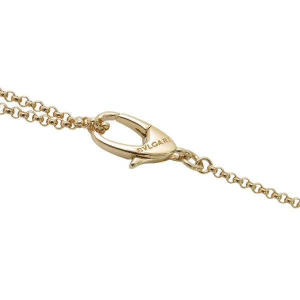 ブルガリ ネックレス ブルガリ・ブルガリ ネックレス オニキス K18YGイエローゴールド 350554 BVLGARI ペンダント