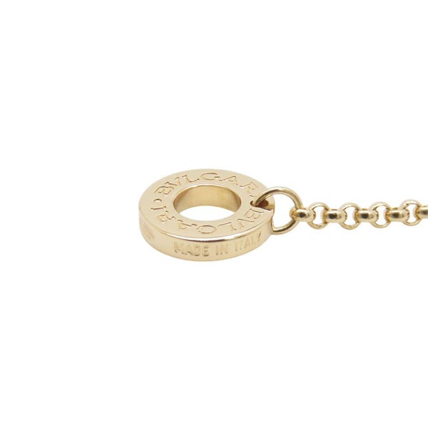 ブルガリ ネックレス ブルガリ・ブルガリ ネックレス オニキス K18YGイエローゴールド 350554 BVLGARI ペンダント