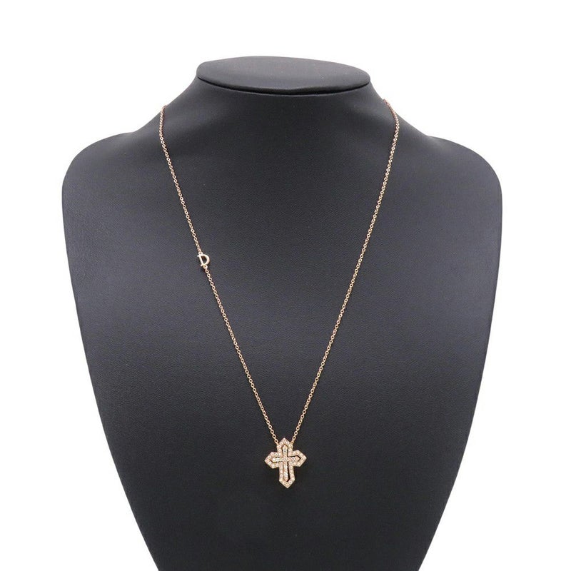 ダミアーニ ネックレス ベル エポック クラウン ダイヤモンド 0.28ct K18PGピンクゴールド サイズS 20089079 DAMIANI ペンダント
