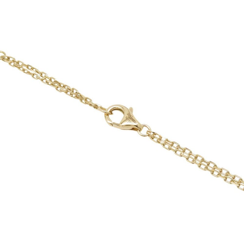 カルティエ ネックレス LOVE サークル ネックレス ダイヤモンド 2P 計0.03ct K18YGイエローゴールド B7219500 Cartier ラブ ペンダント