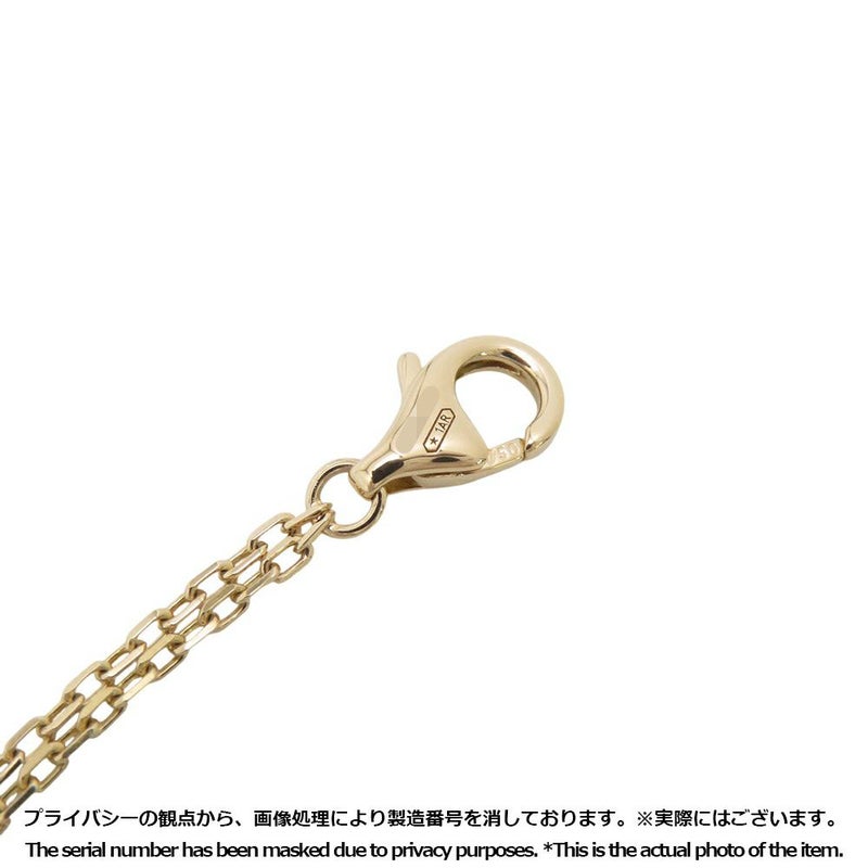 カルティエ ネックレス LOVE サークル ネックレス ダイヤモンド 2P 計0.03ct K18YGイエローゴールド B7219500 Cartier ラブ ペンダント