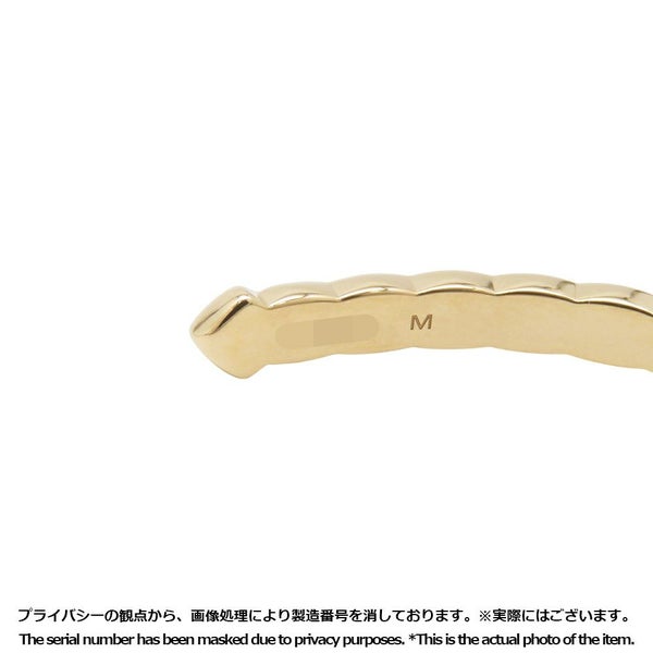 シャネル バングル ココ クラッシュ K18YGイエローゴールド サイズM J11663 CHANEL ジュエリー