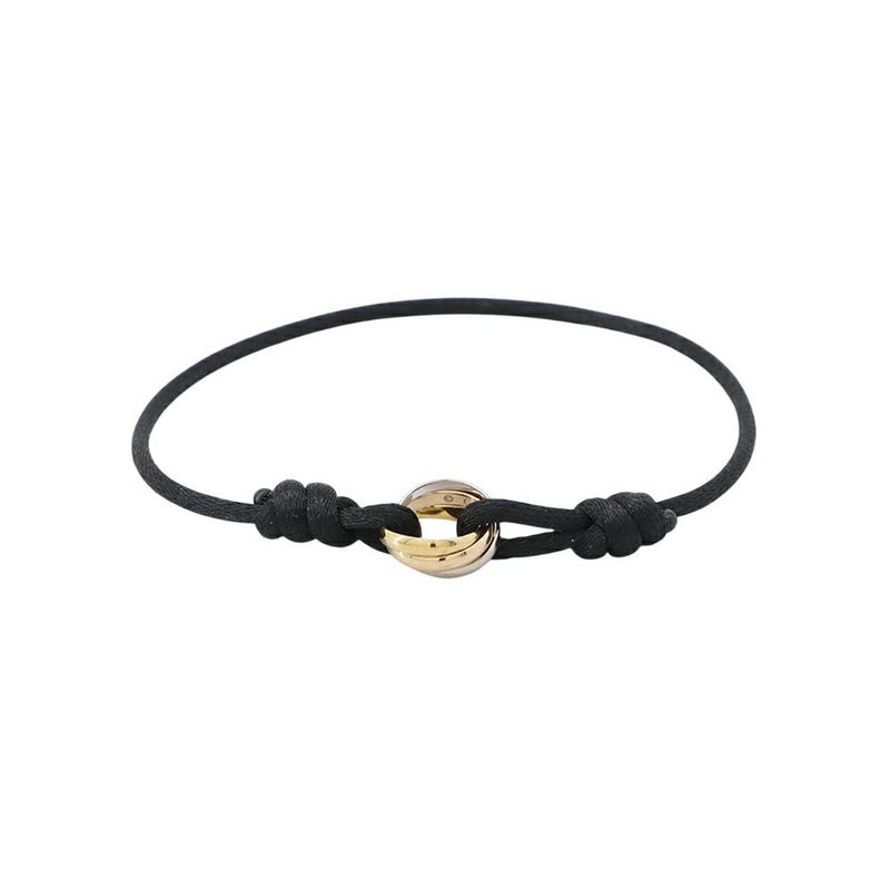 カルティエ ブレスレット トリニティ コードブレスレット K18WG/K18YG/K18PG B6016700 Cartier