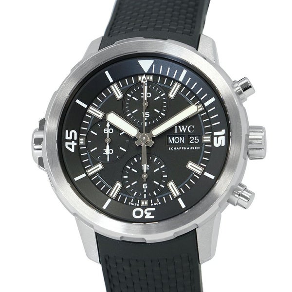 IWC アクアタイマー クロノグラフ IW376803 腕時計 黒文字盤