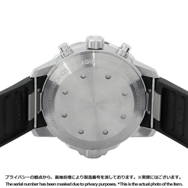 IWC アクアタイマー クロノグラフ IW376803 腕時計 黒文字盤