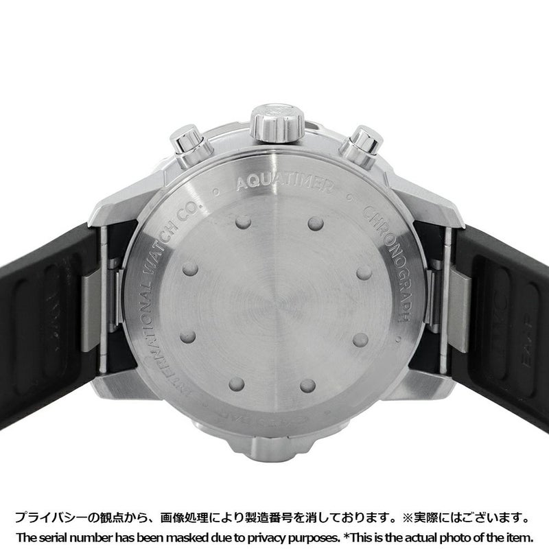 IWC アクアタイマー クロノグラフ IW376803 腕時計 黒文字盤