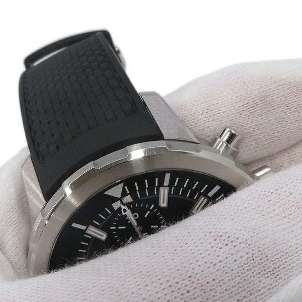 IWC アクアタイマー クロノグラフ IW376803 腕時計 黒文字盤