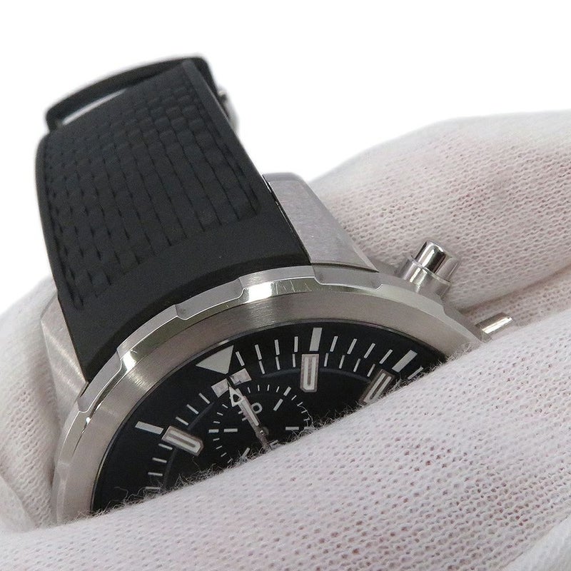 IWC アクアタイマー クロノグラフ IW376803 腕時計 黒文字盤