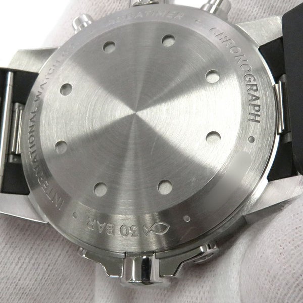 IWC アクアタイマー クロノグラフ IW376803 腕時計 黒文字盤