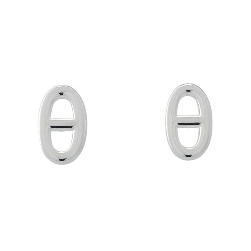 エルメス ピアス ファランドール シェーヌダンクル TPM SV925シルバー HERMES ジュエリー スタッドピアス