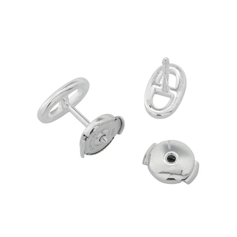 エルメス ピアス ファランドール シェーヌダンクル TPM SV925シルバー HERMES ジュエリー スタッドピアス