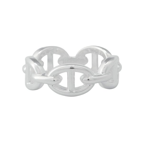 エルメス リング シェーヌダンクル アンシェネPM SV925シルバー リングサイズ54 HERMES ジュエリー