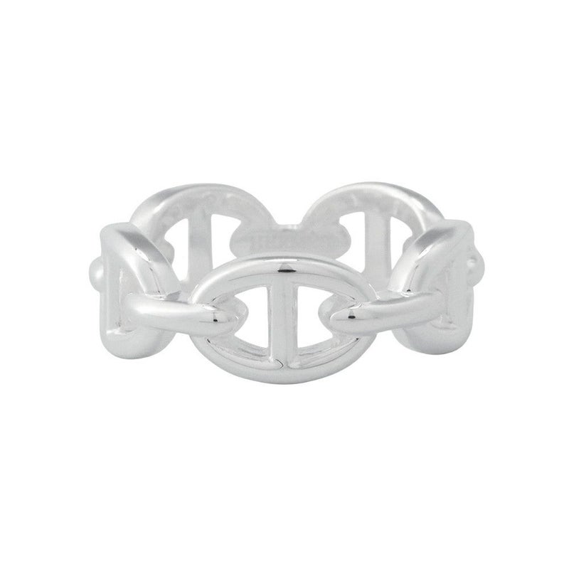 エルメス リング シェーヌダンクル アンシェネPM SV925シルバー リングサイズ54 HERMES ジュエリー